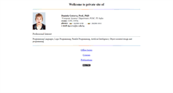 Desktop Screenshot of dgotseva.com